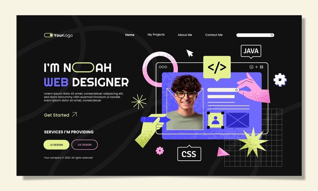 Tendência de design de sites